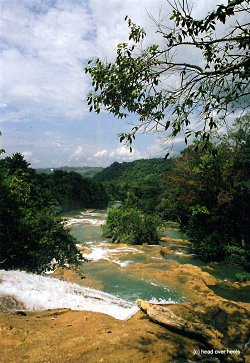 Agua Azul in Palenque (Mexiko)