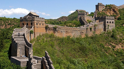 Blick auf die Chinesische Mauer