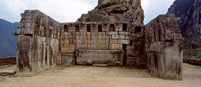 Tempel in Machu Picchu